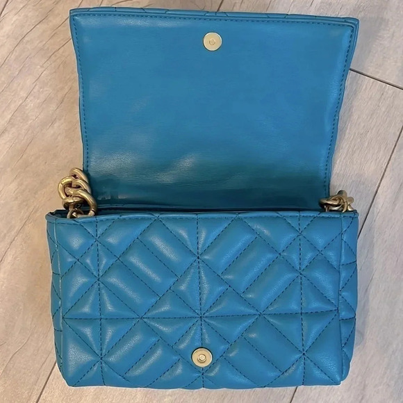 ZARA Quilted Chain Shoulder Bag - Picture 5 of 11